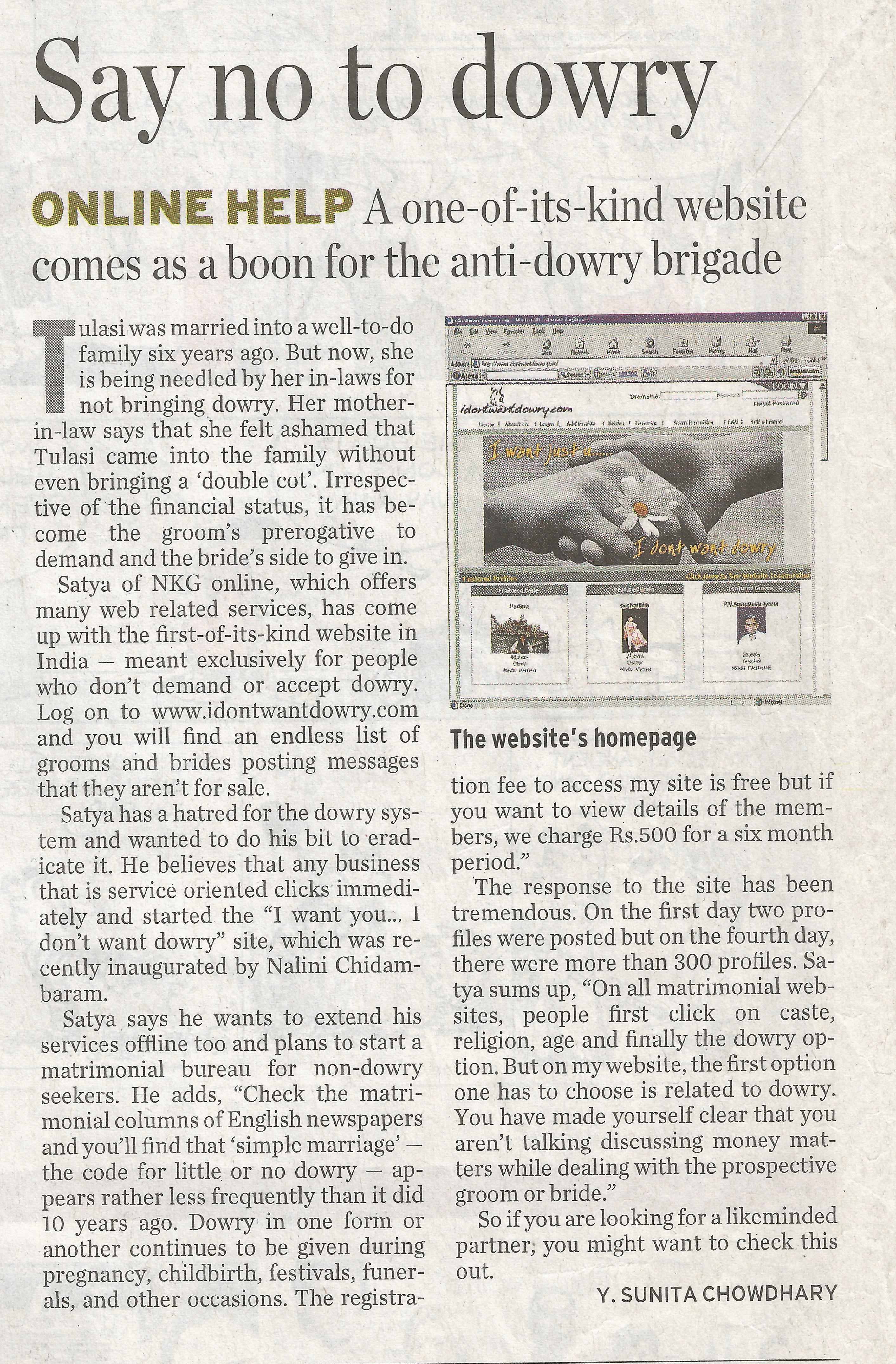 The Hindu 12 april 2006
